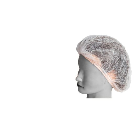 Plasă pentru păr 100 buc alb - albastru