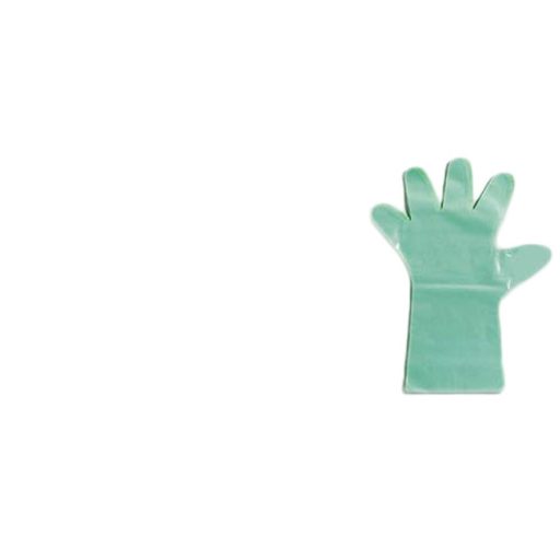 Manusi din folie 100 buc verde, manusi alimentara