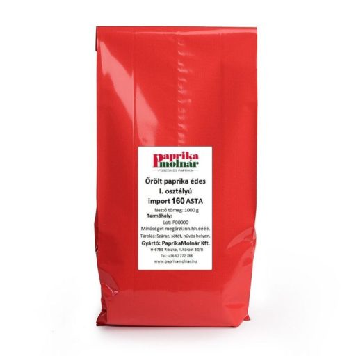 ARDEI măcinat DULCE - I.O. IMPORT 140 ASTA - 1 KG